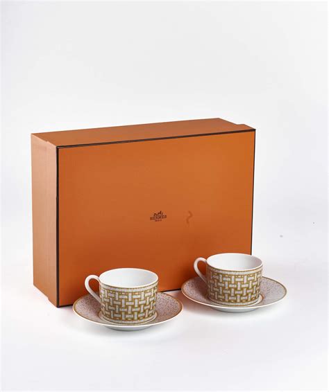 hermes tea cup sets|Hermes cup price.